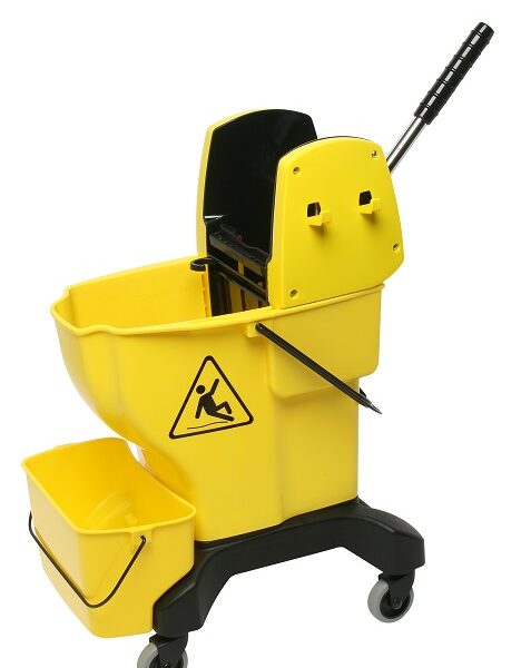 Edco Enduro Complete Press Bucket With Wringer - Yellow