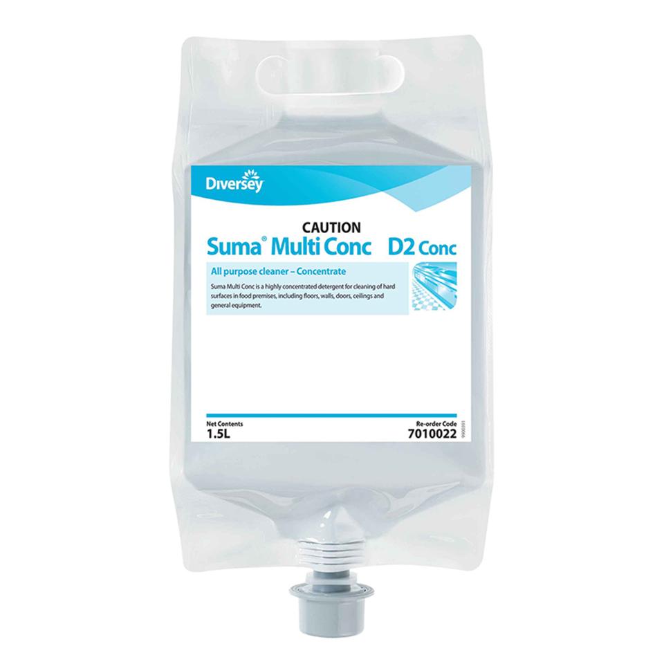 Diversey Suma Multi Conc D2 2L - Multi Purpose Cleaner Concentrate
