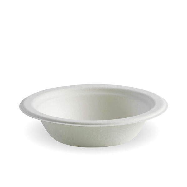 BioPak 390ml / 12oz BioCane 7" Bowl - White