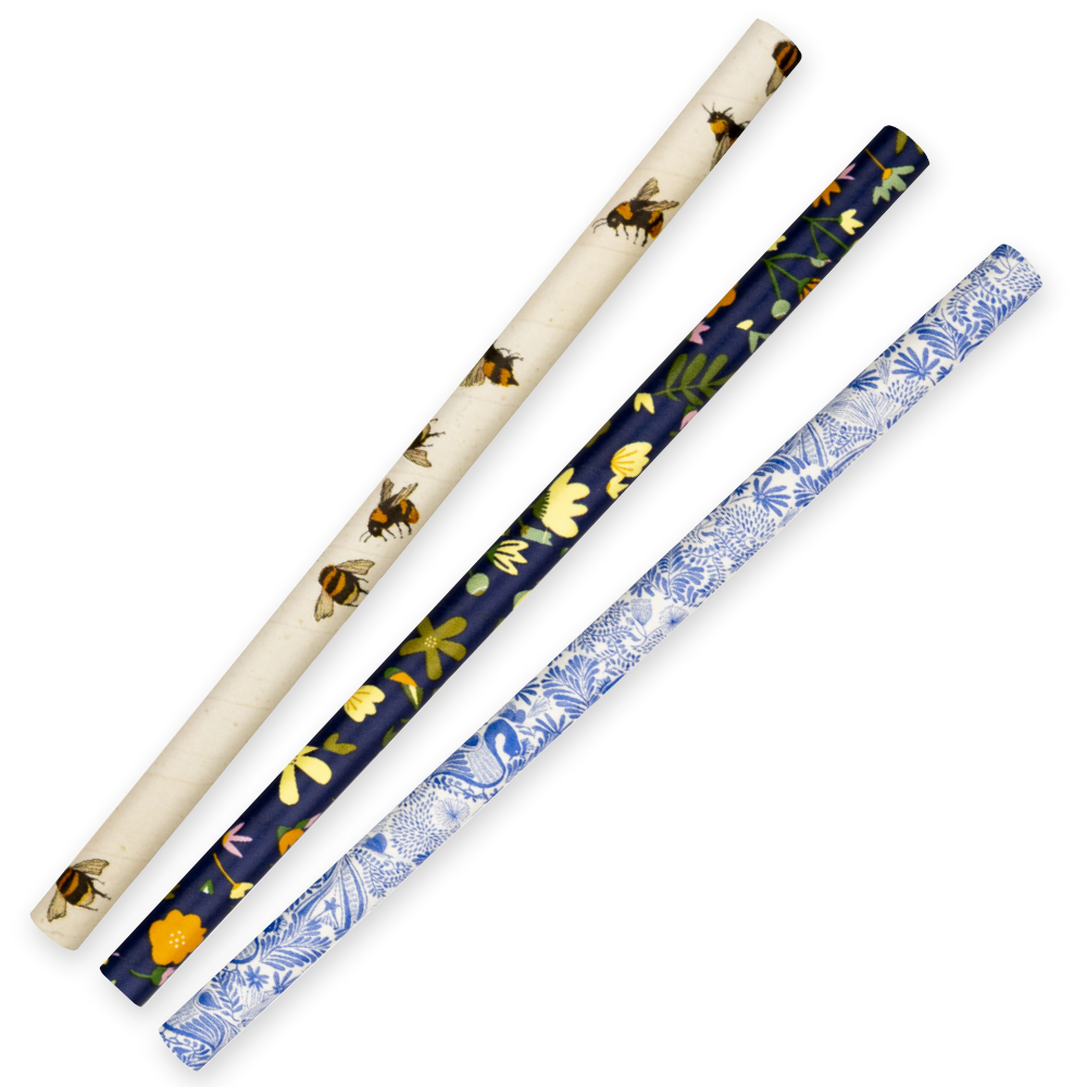 BioPak 10mm Jumbo Paper BioStraw - White