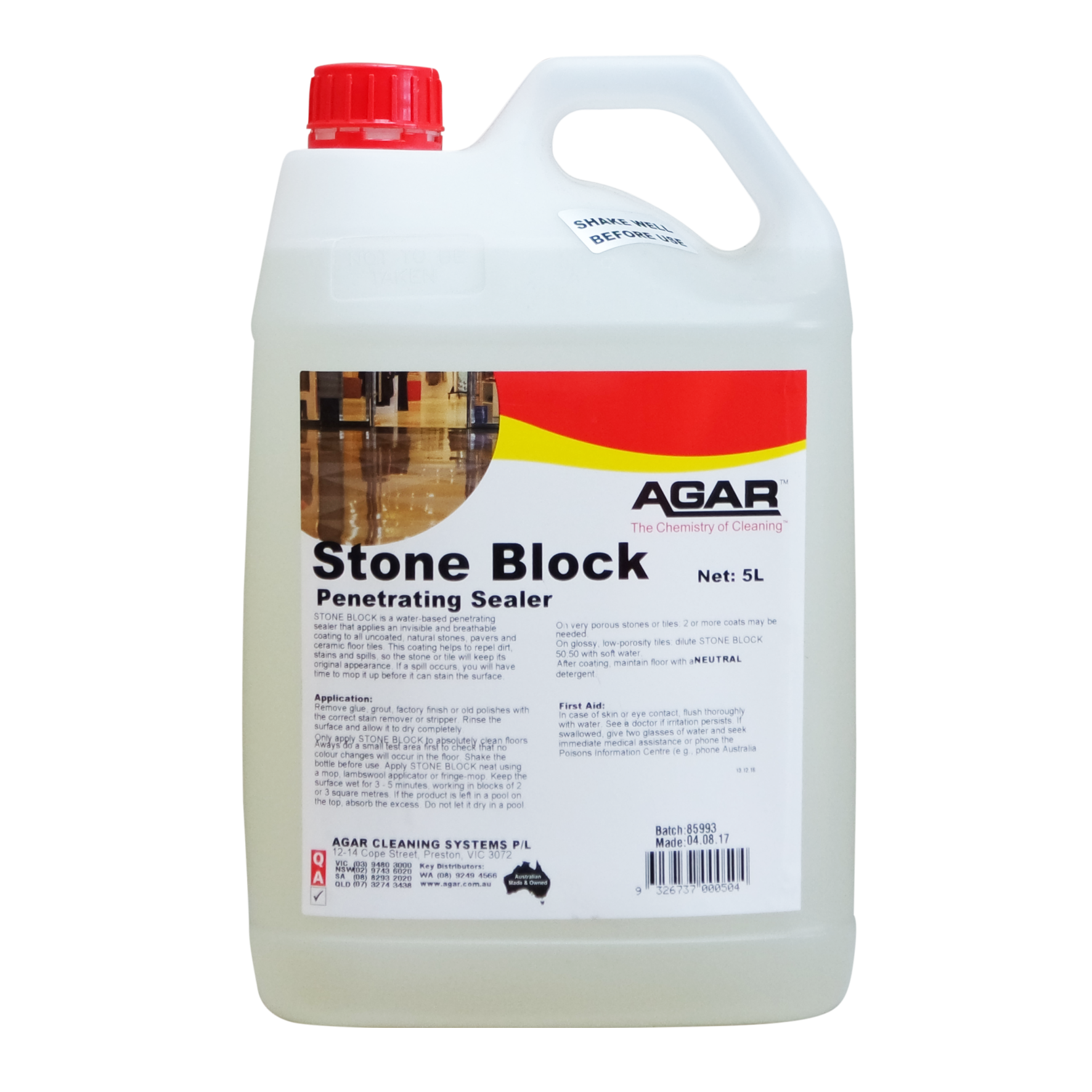 Agar Stone Block 5L - Penetrating Sealer